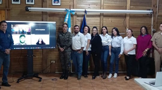 Reef response committee meeting for the Caribbean of Guatemala
