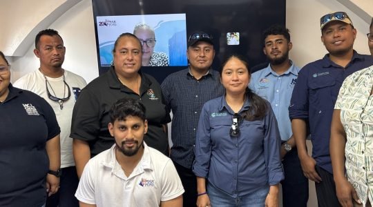 In-Person Training for Post-Storm Reef Response Coordinating Committees in Belize
